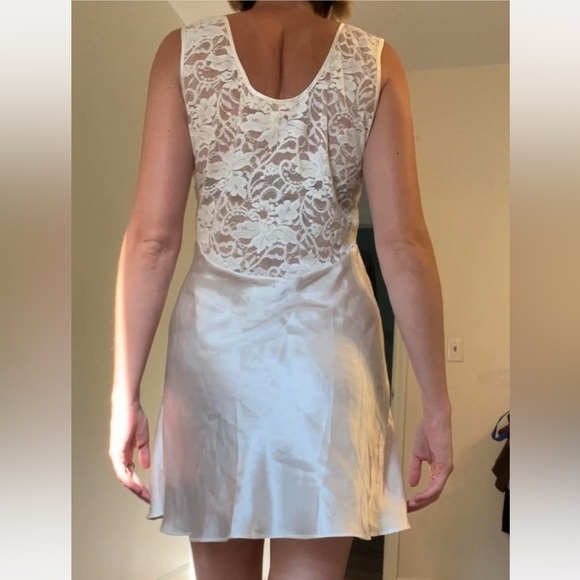 Victoria’s Secret Lace and Satin Slip Dress m/l - Picture 2 of 8